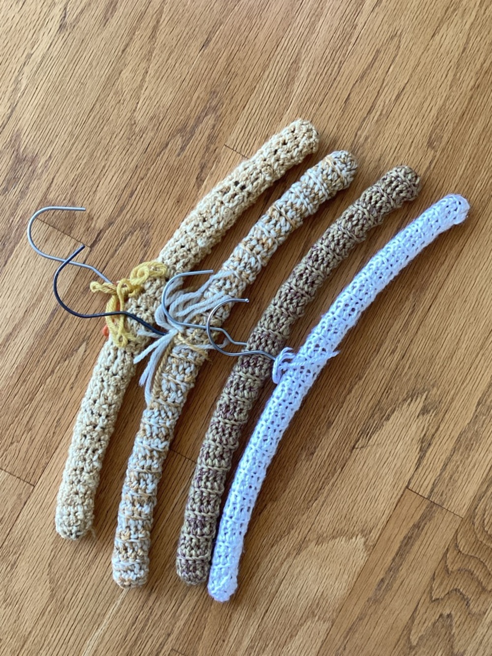 Vintage Hand Crochet Hangers